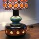 Lampe de sol en céramique, années 1970
