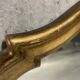 Old gold mirror