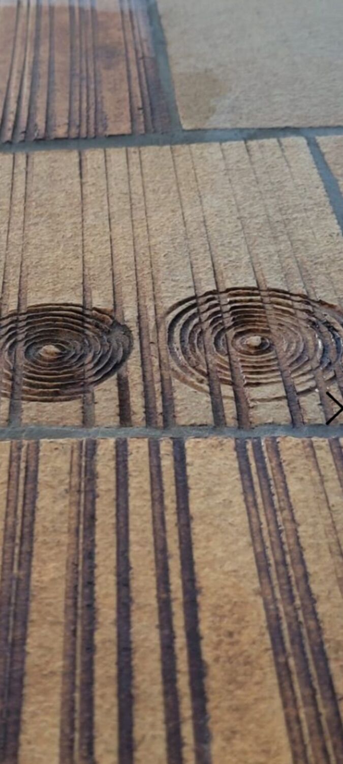 Ceramic coffee table 1950