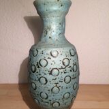 Vase Jasba céramique bleue 30 cm