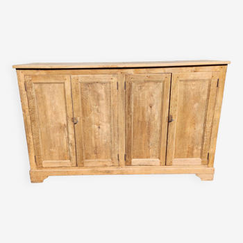 Ancienne enfilade chêne meuble de metier   bois brute naturelle