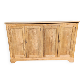 Old oak sideboard natural raw wood trade furniture