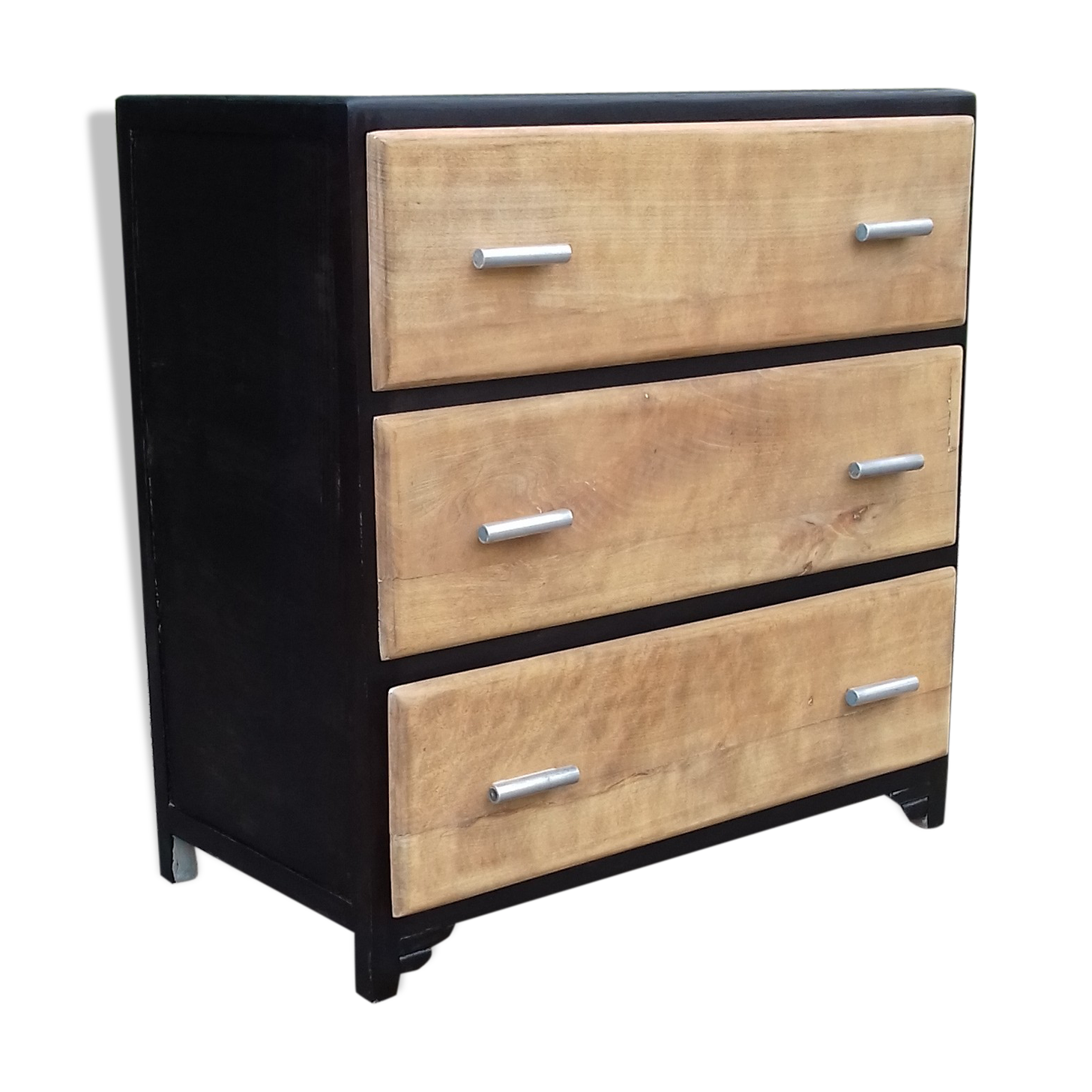 Commode 3 tiroirs vintage années 50