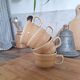 Honey beige mugs