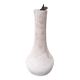 Powder pink brutalist vase