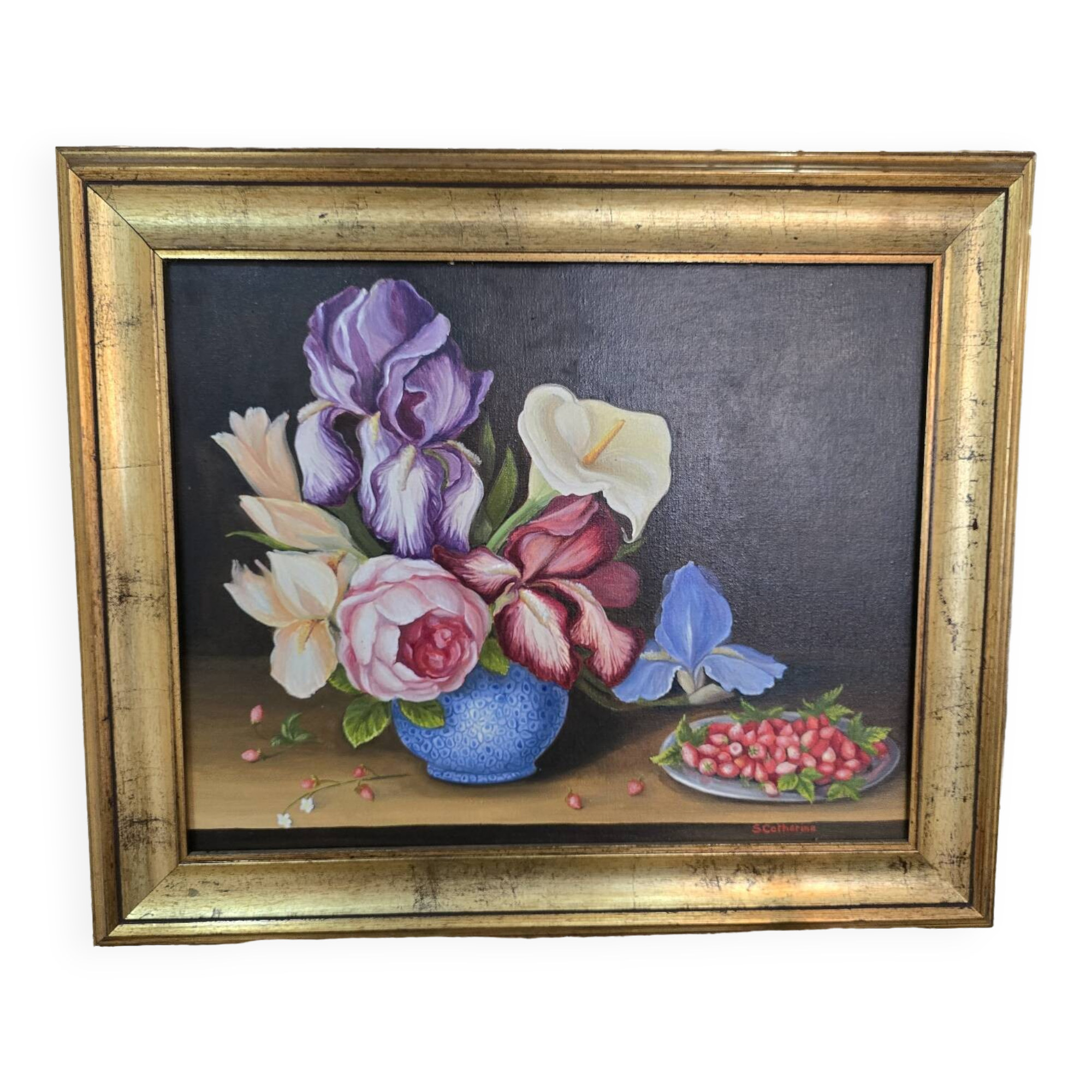 Tableau nature morte s.chaterine