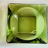 Cendrier, vide-poche en verre vintage