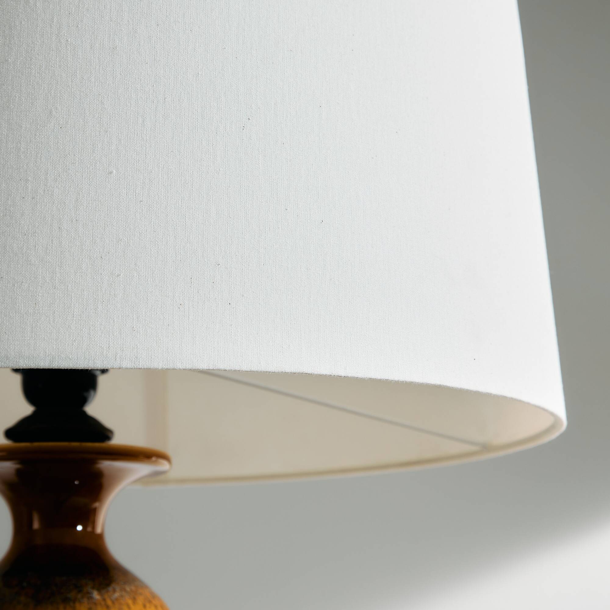 German ceramic table lamp by Kaiser Leuchten