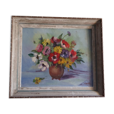 Bouquet of flowers with intense colors