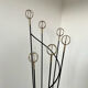 Old metal coat rack design 60s vintage