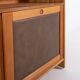Vintage Danish 2 piece Oregon pine cabinet Collection Fuglsang