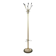 1950s coat rack in brass, metal and cast iron