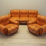 Orange sofa, Space Age design, 1960s, production: Italy
