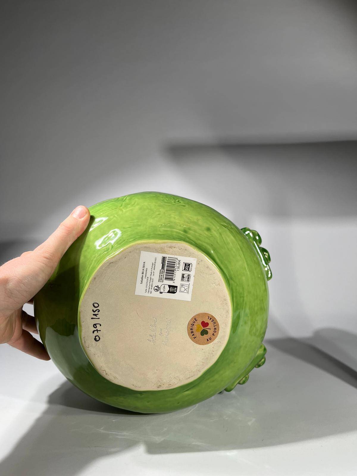 Bela Silva salad bowl for Monoprix numbered