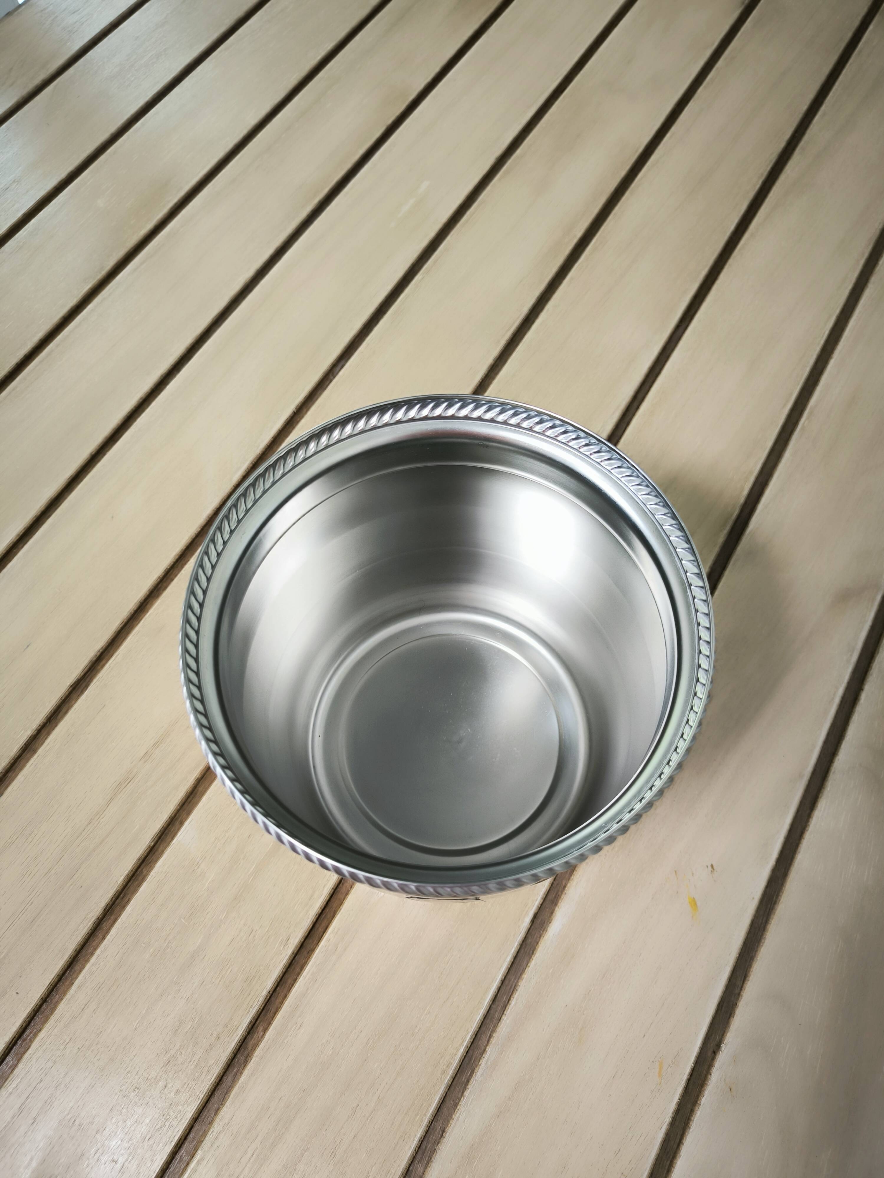 Alessi stainless steel ice bucket