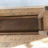 Paire de banc en bois chêne