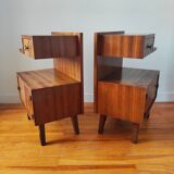 Pair of vintage bedside tables 1950/60