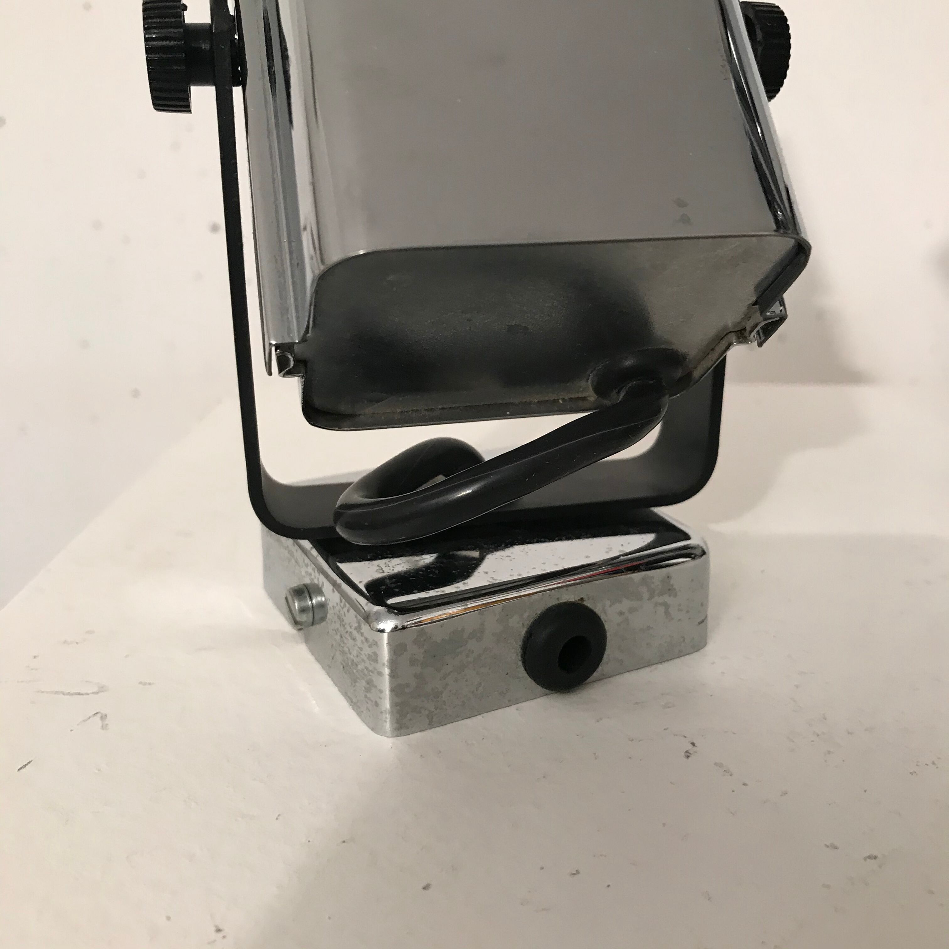 Pair of wall lamps chrome 1970