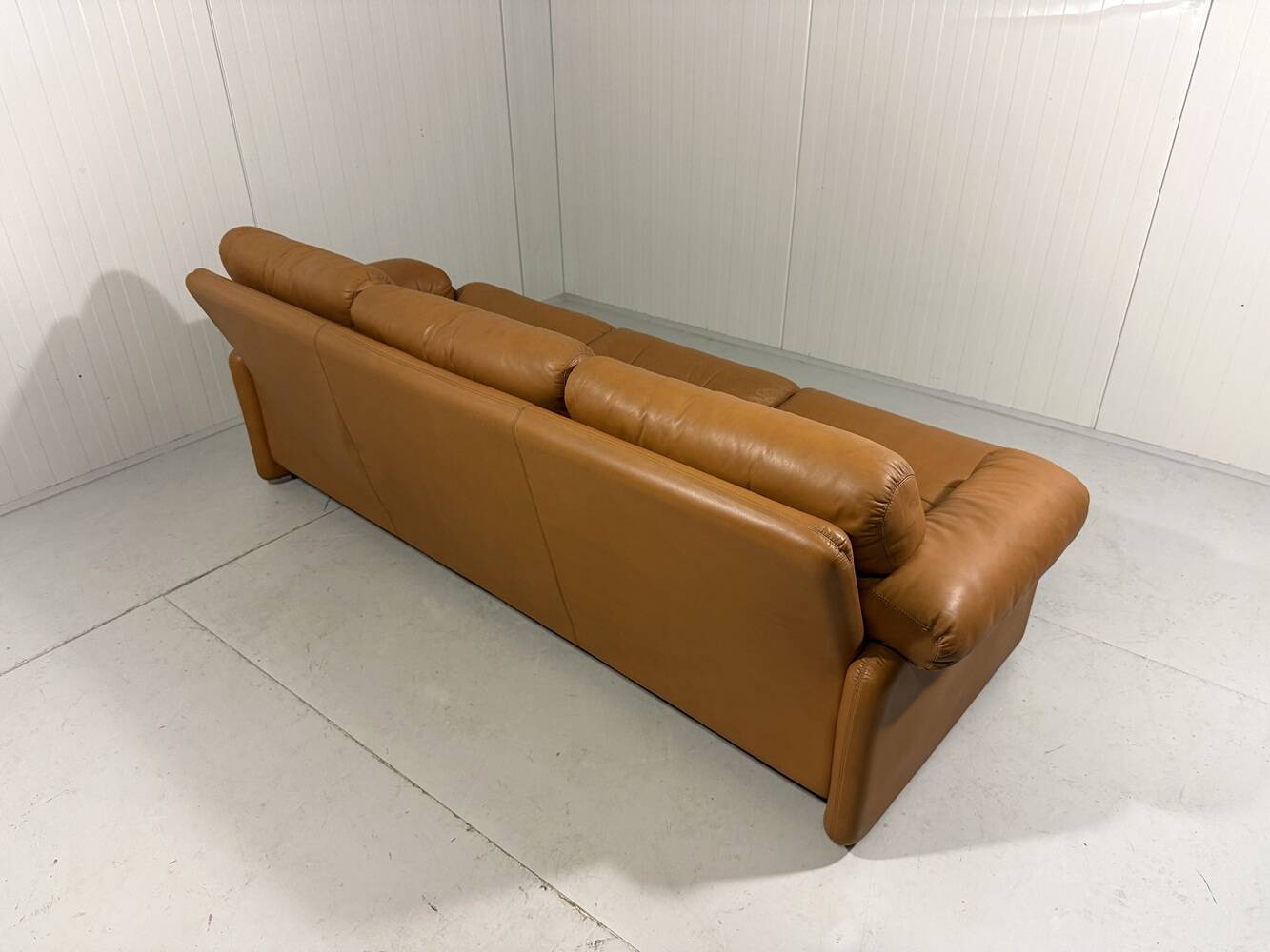 Canapé Coronado en cuir de Tobia et Afra Scarpa pour B&B Italia