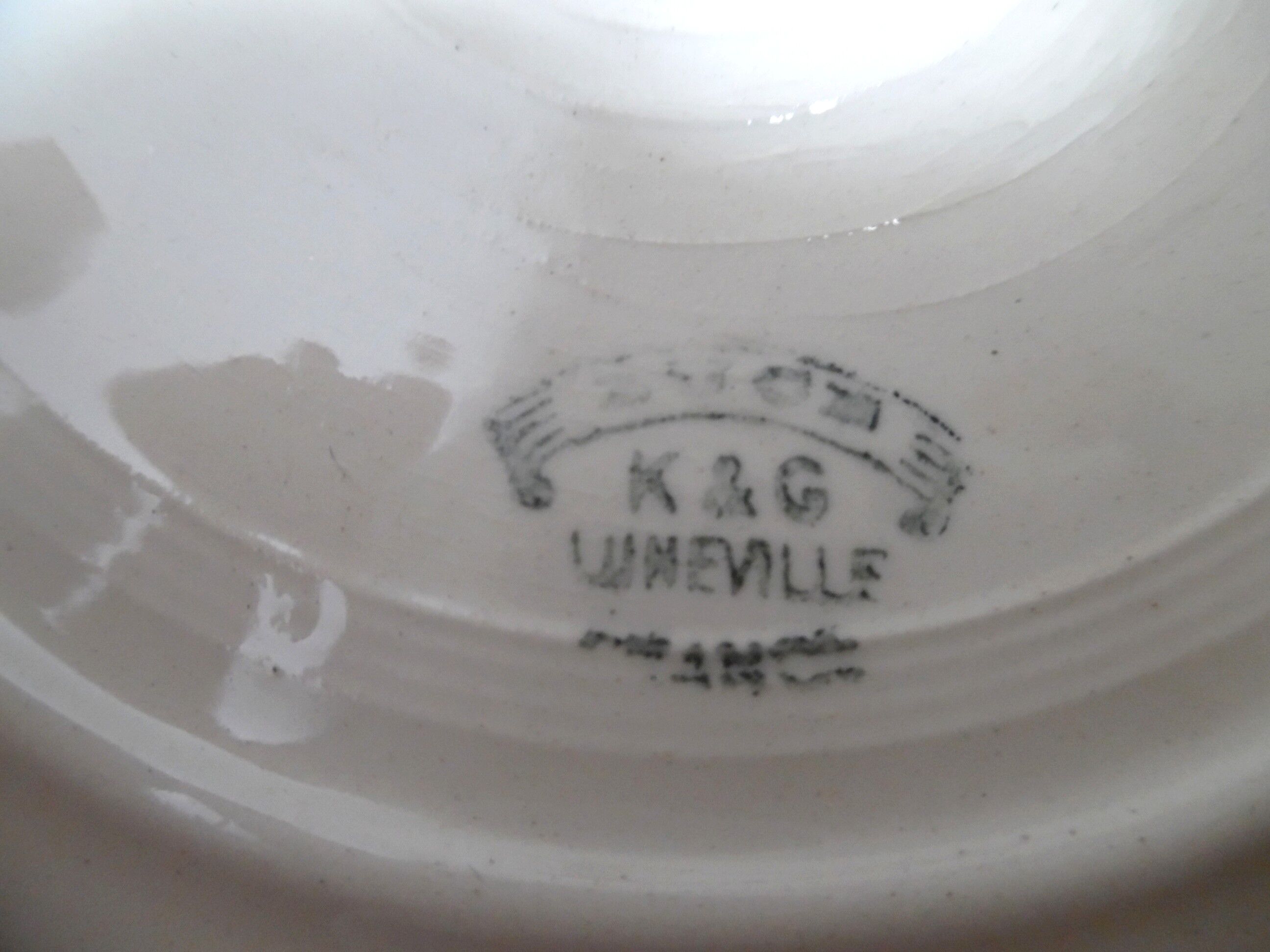 Six plates flat Luneville mismatched