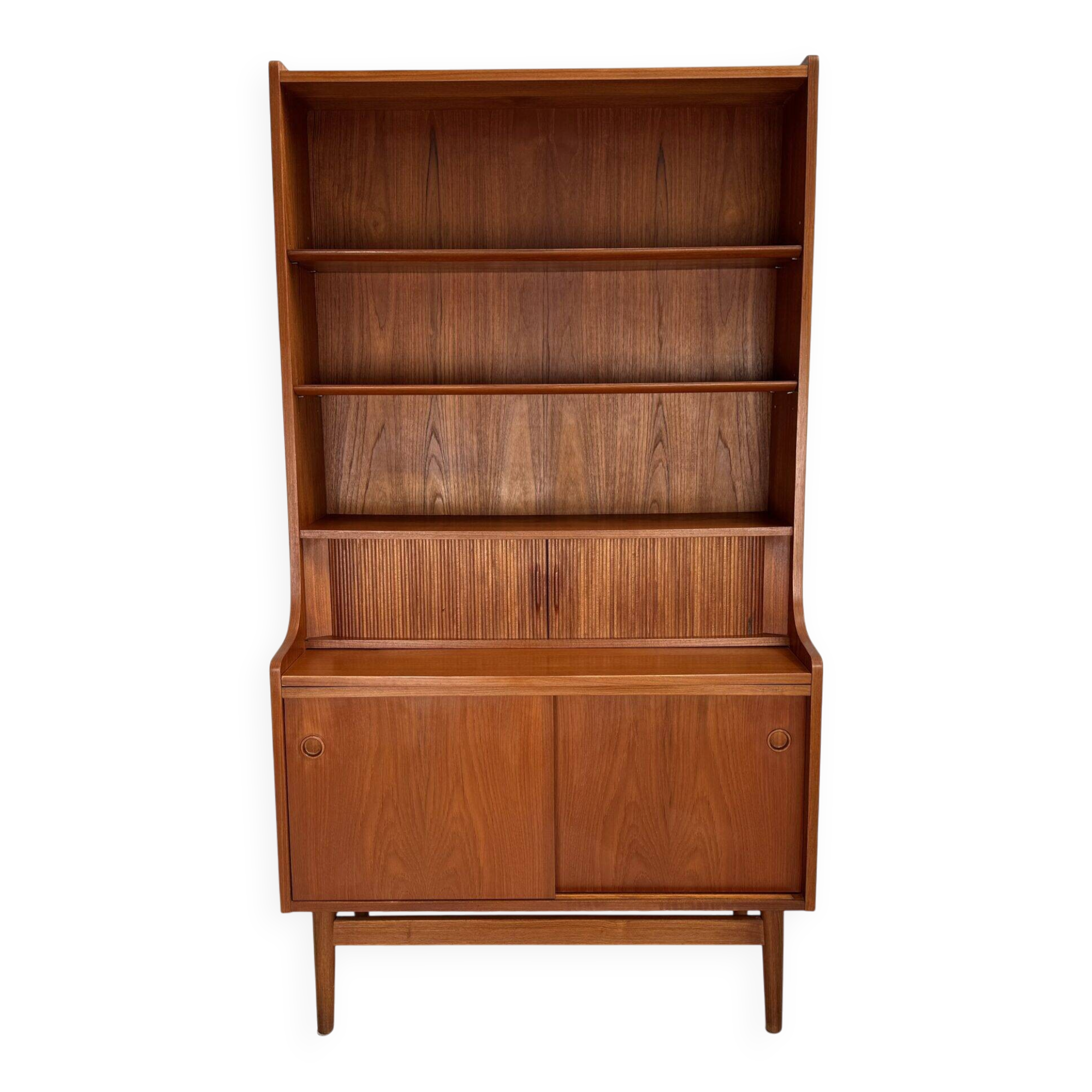 Vintage Danish bookcase / secretary Johannes Sorth