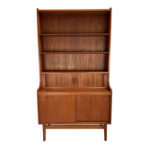 Vintage Danish bookcase / secretary Johannes Sorth