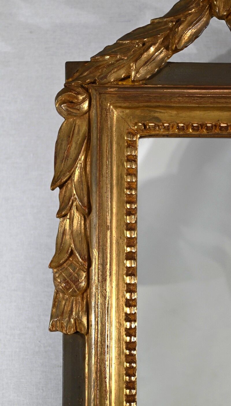 Mirror in gilded wood, louis xvi style – early twentieth century