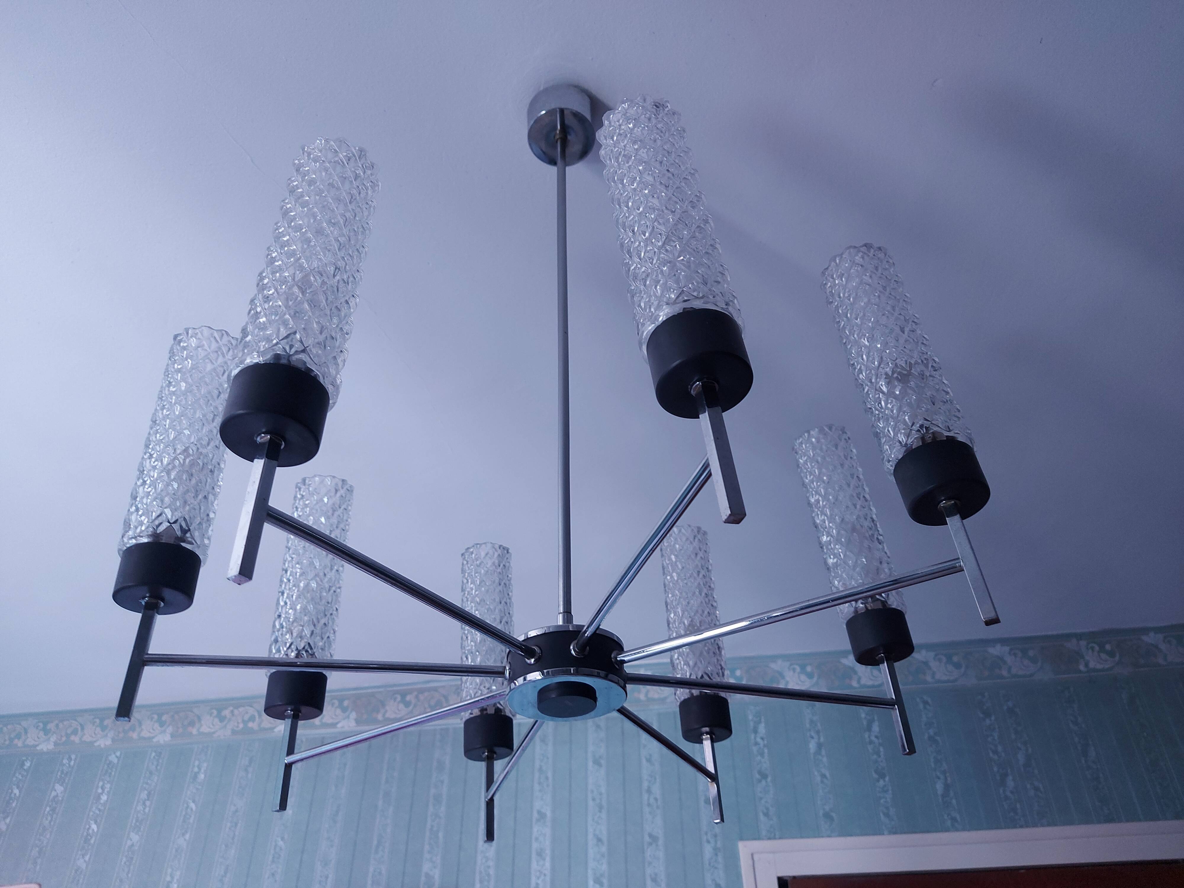 Chandelier vintage 60s