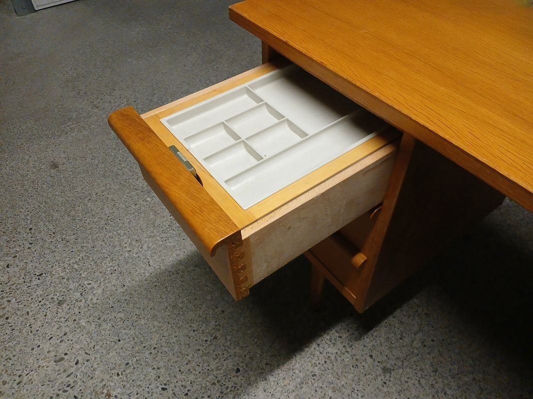 Bureau année 60 + Chaise bistro Luterna