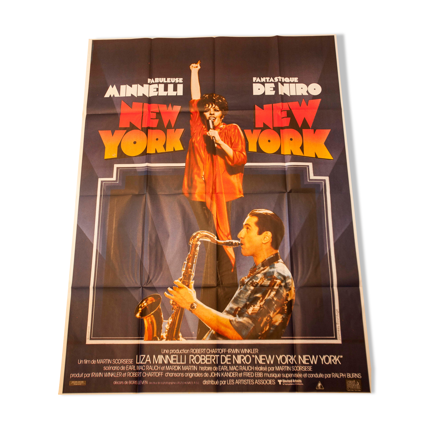 New York New York Scorsese movie poster