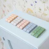 10 Ceramic Art Deco knife holders