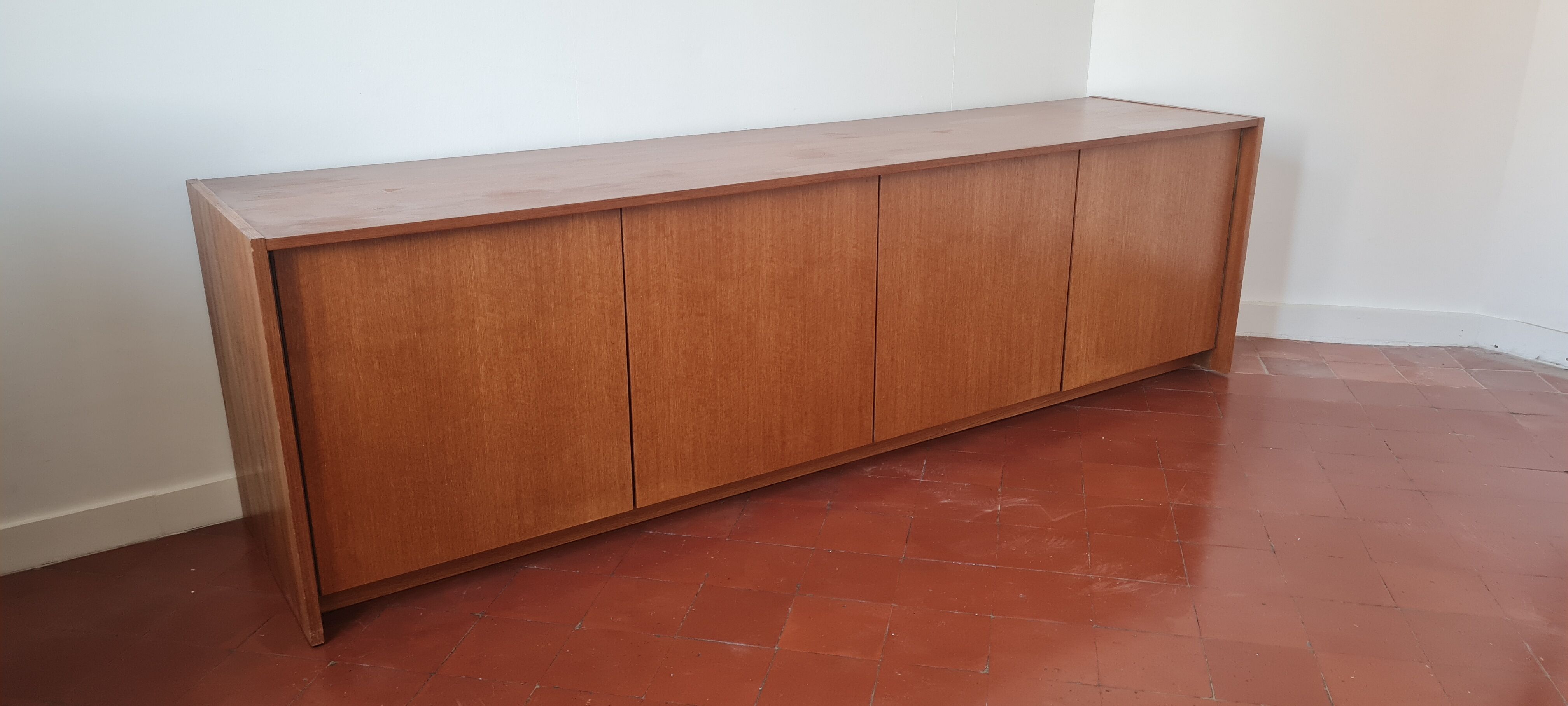 Scandinavian teak row