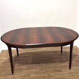 Danish Rio rosewood table with extension