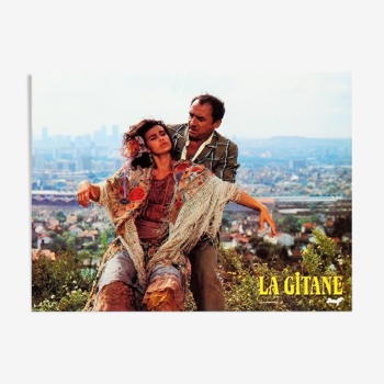 Affiche d’exploitant cinématographique de " Claude Brasseur & Valérie Kaprisky " de 1986