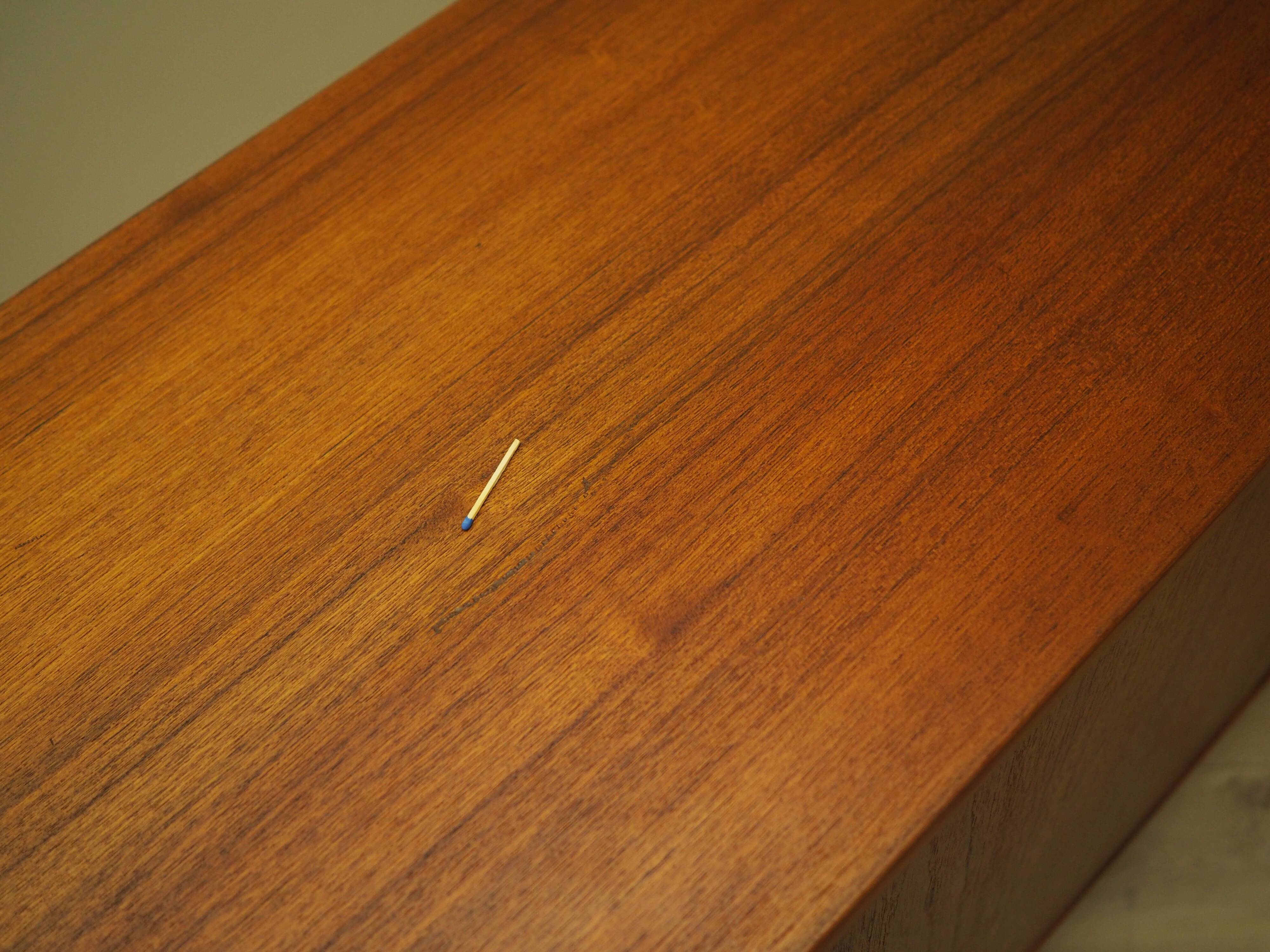 Teak sideboard, Danish design, 1970s, production: Denmark