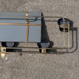 Wall-mounted coat rack mirror from the 1960s.