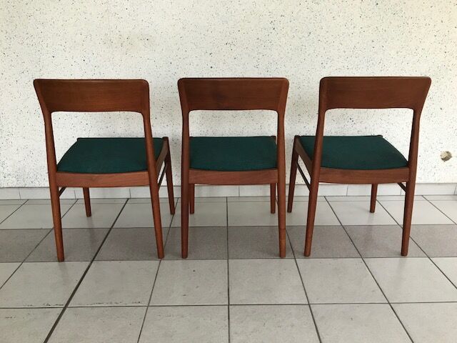 Set of three Scandinavian chairs - 1960