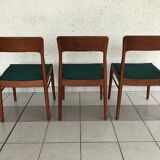 Set of three Scandinavian chairs - 1960