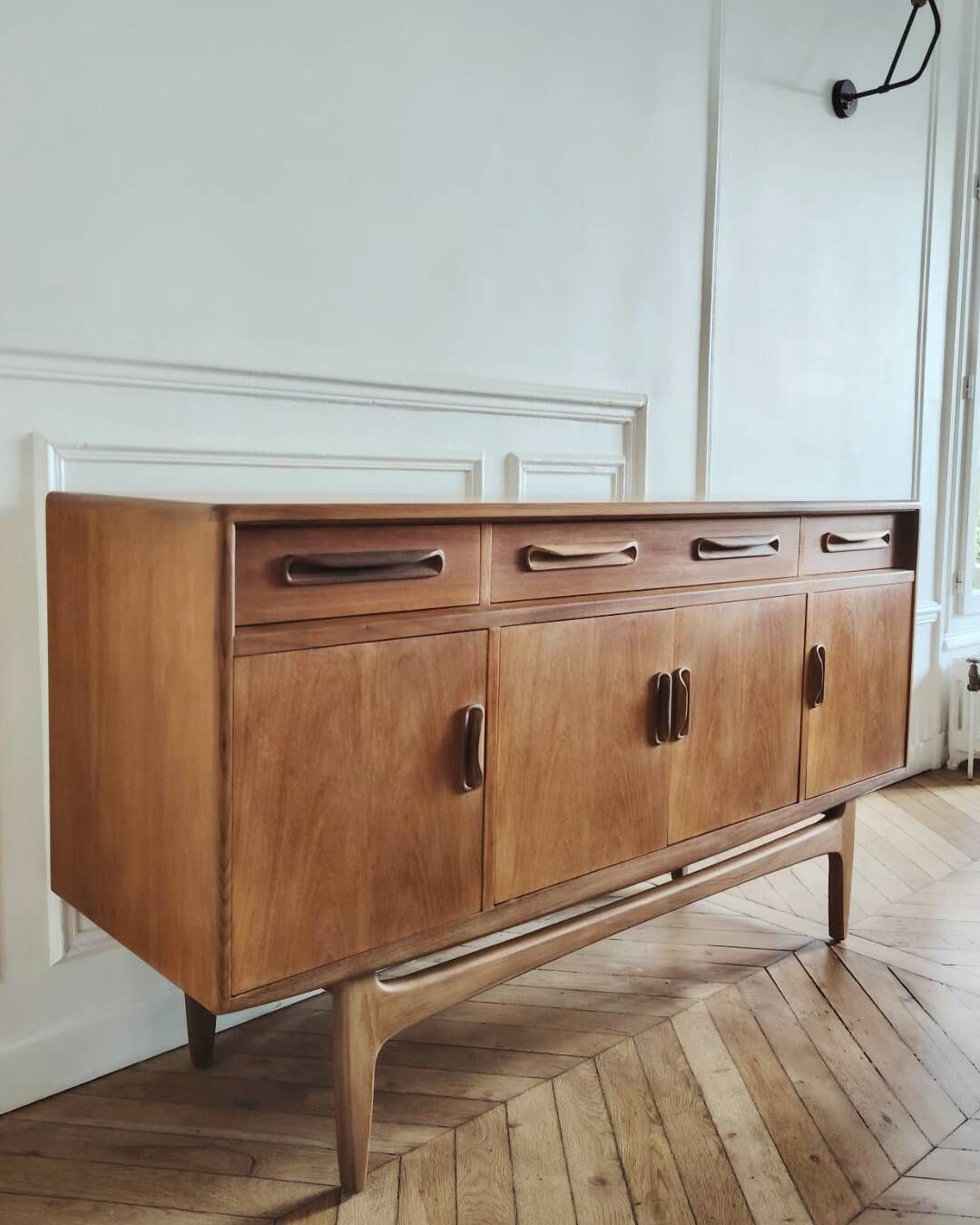 Renovated G Plan Fresco enfilade, Scandinavian style, 1960s vintage.