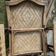 Chaise longue chilienne rotin osier