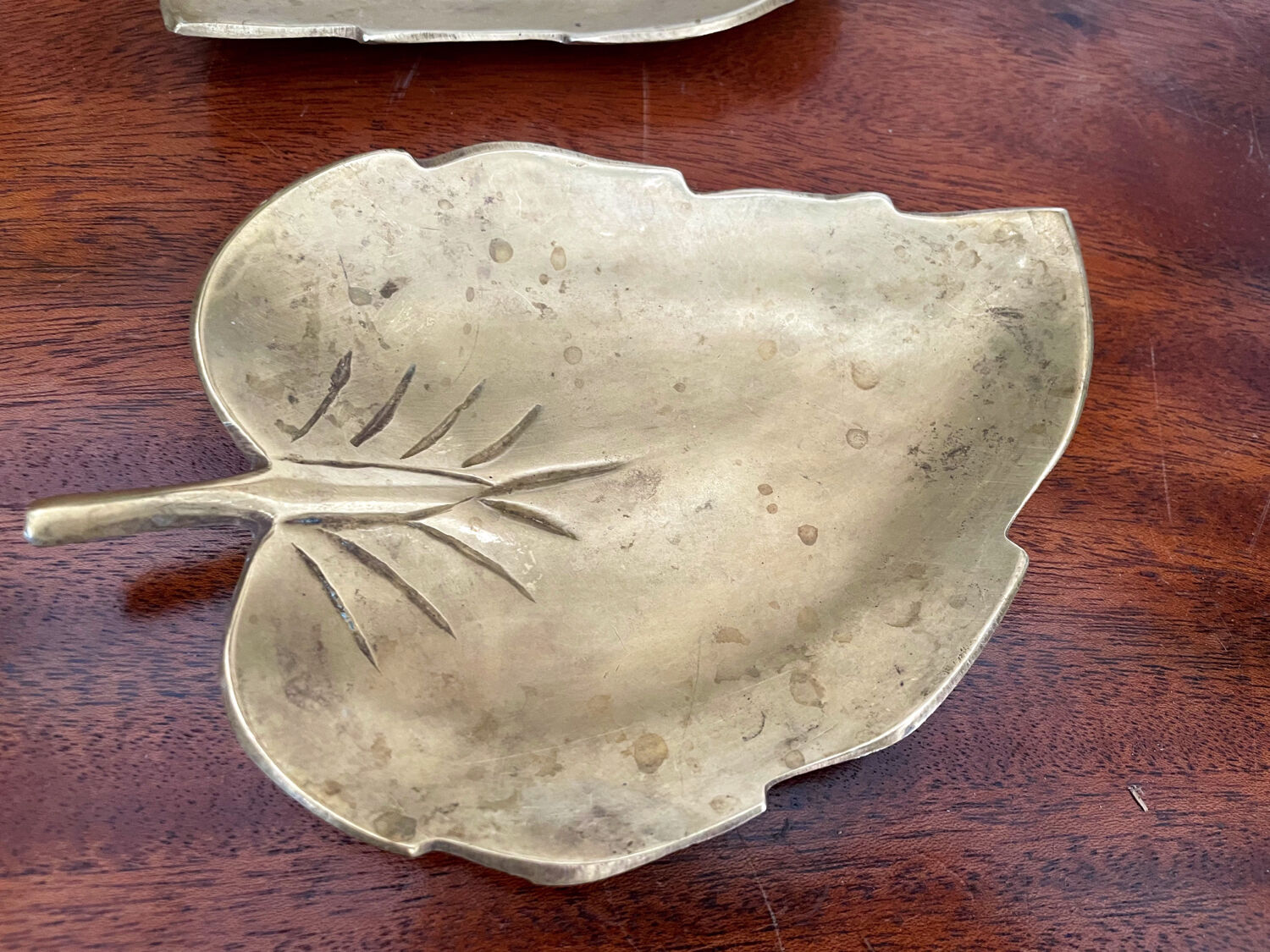 Brass leaf trays