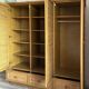Vintage wardrobe, bamboo and rattan, Maugrion for Roche Bobois, 1980s