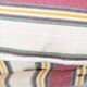 American sofa and armchair in original striped fabric from the 1970s