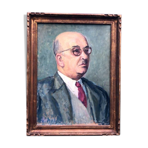 Tableau L'homme à lunettes
