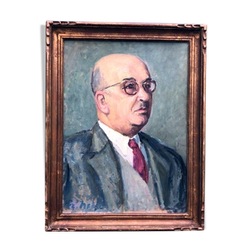 Painting "The Man with Glasses"