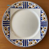 Lot de 5 assiettes en faïence de Badonviller