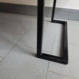 Importante table basse vintage 1950 ceramique & acier 50s 1950s vallauris