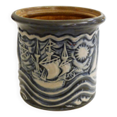 Breton Art Deco pot HB Quimper