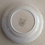 4 plates in English earthenware