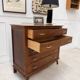 Vintage chest of drawers with splayed legs